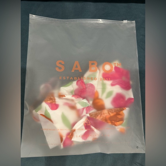 SABO NWT LUAN TIE TOP XS 💗🌞 - Picture 8 of 10